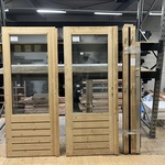 Vuren dubbel deurkozijn Hillhout